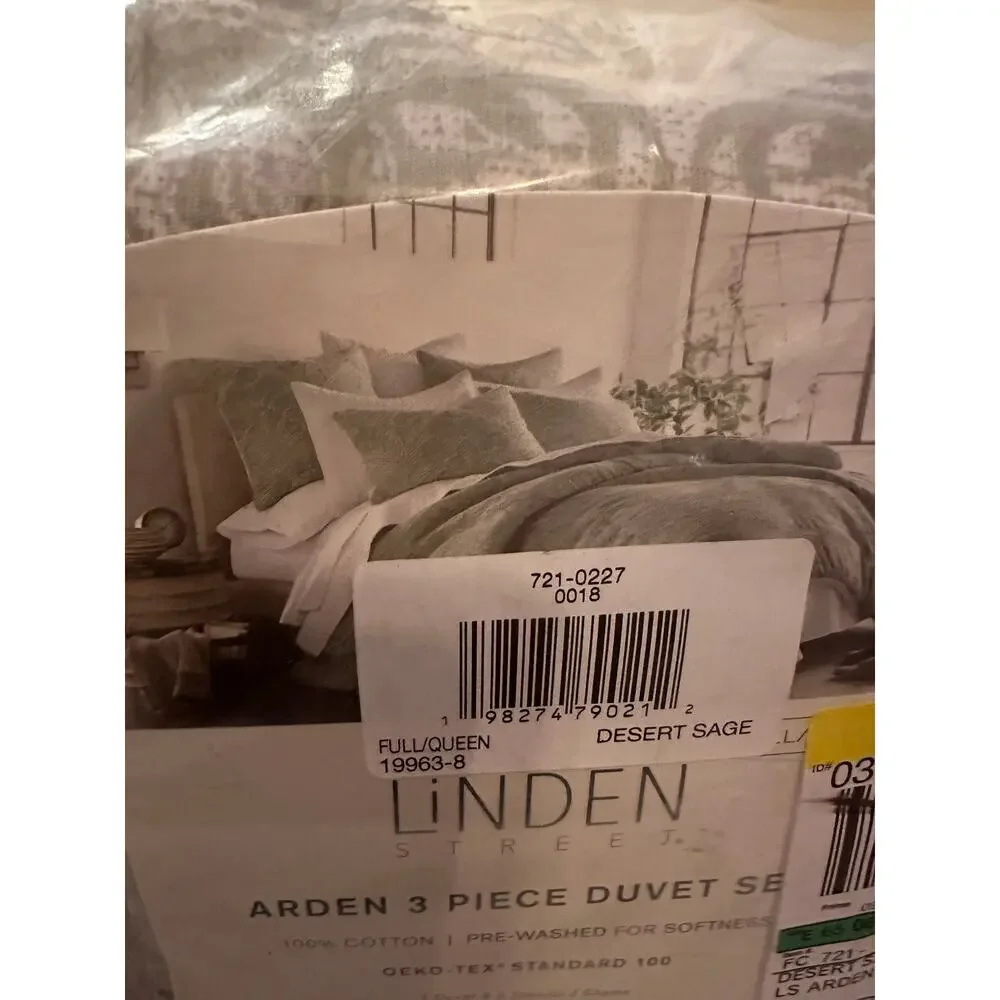 Linden Street Arden 3-pc. Duvet Cover Set